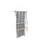 Gray Cotton Handmade 2 Shelves Macrame Wall Shelf 25" x 6" x 47"